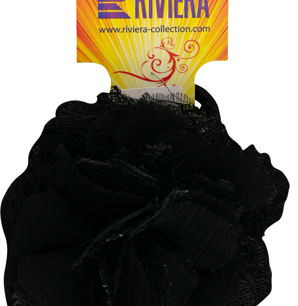 Резинка для волос RIVIERA текстиль 44002 (Китай)