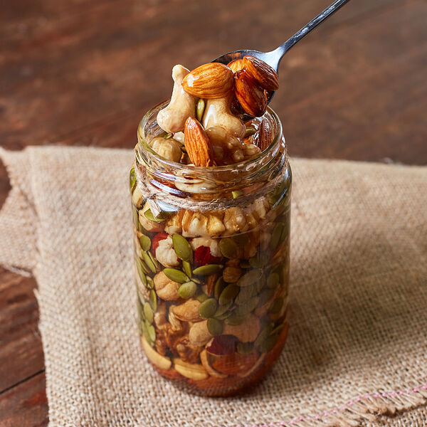 Мед смесь орехов