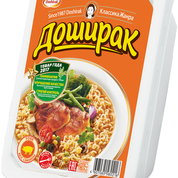 Лапша DOSHIRAK со вкусом свинины