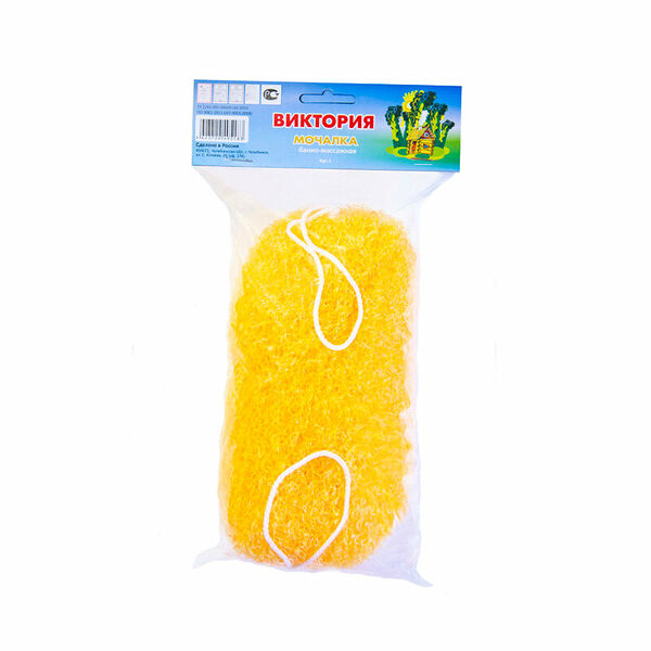 Мочалка Виктория Банно-массажная, 1 шт