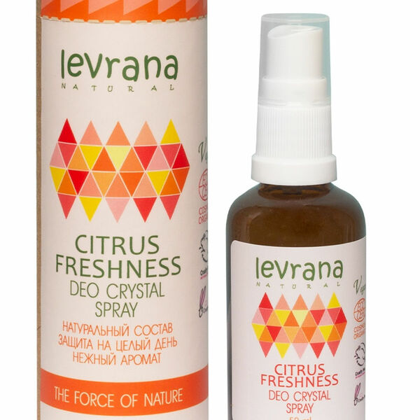 Дезодорант для тела Levrana Цитрусовая свежесть