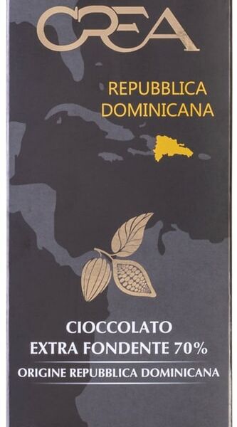 Шоколад Crea Темный шоколад Origine Repubblica Dominican 70% какао 100г