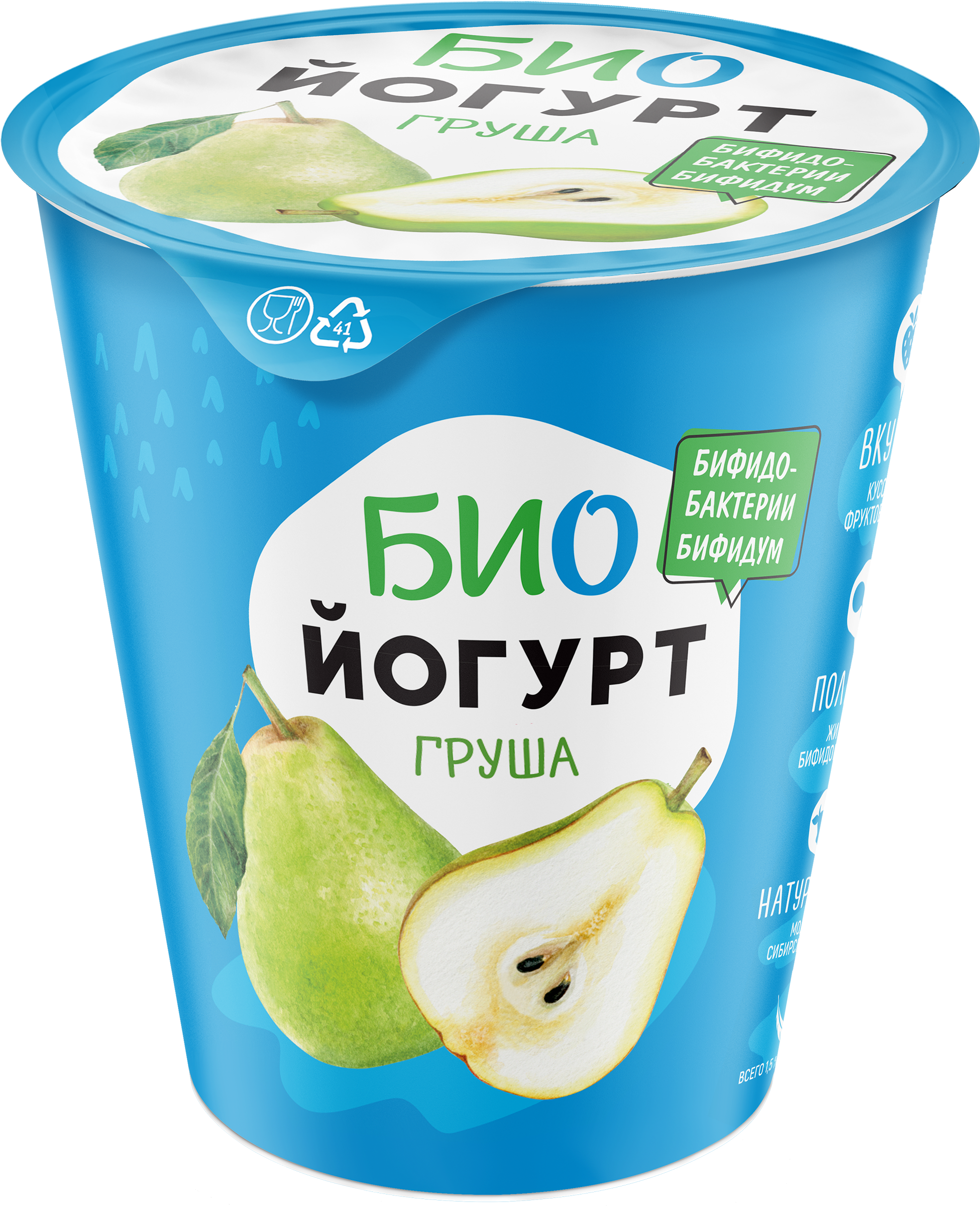 

Биойогурт Вними-Сибирь груша 1.5%, 330 г