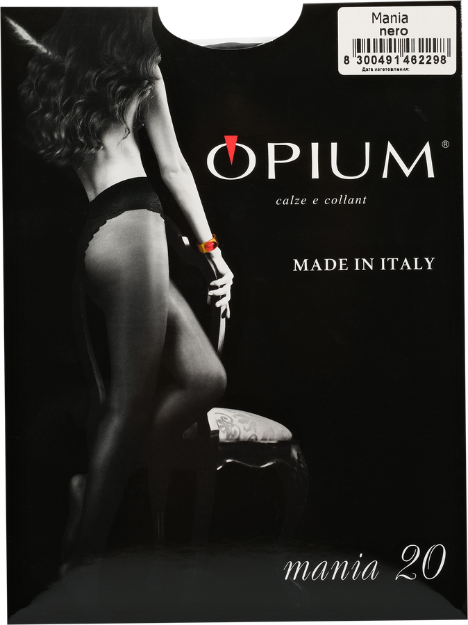 

Колготки женские OPIUM Mania, 20 den nero 4
