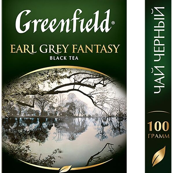 Чай черный Greenfield Earl Grey Fantasy 100г
