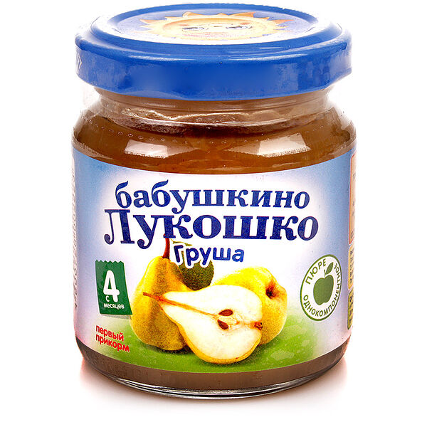 Пюре фруктовое Бабушкино Лукошко Груша