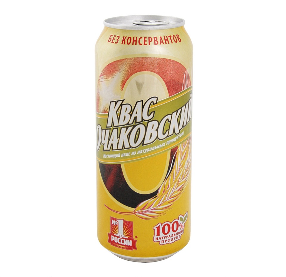 

Квас Очаковский двойного брожения 0.5 л