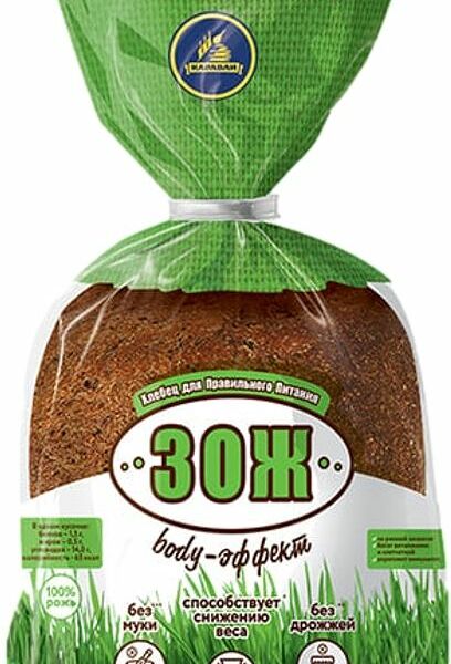 Хлебец Каравай ЗОЖ body-эффект в нарезке 330г