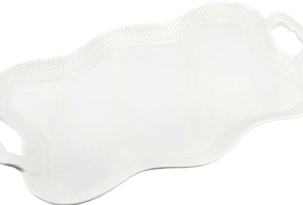 Блюдо сервировочное Nouvelle Home Маршмеллоу 36.5*22*2.5см