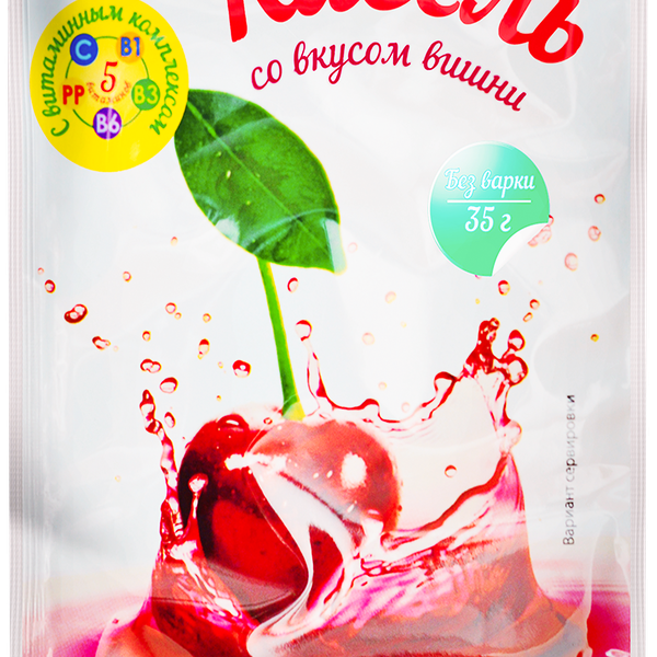 Кисель АВС Вишня, с витаминным комплексом