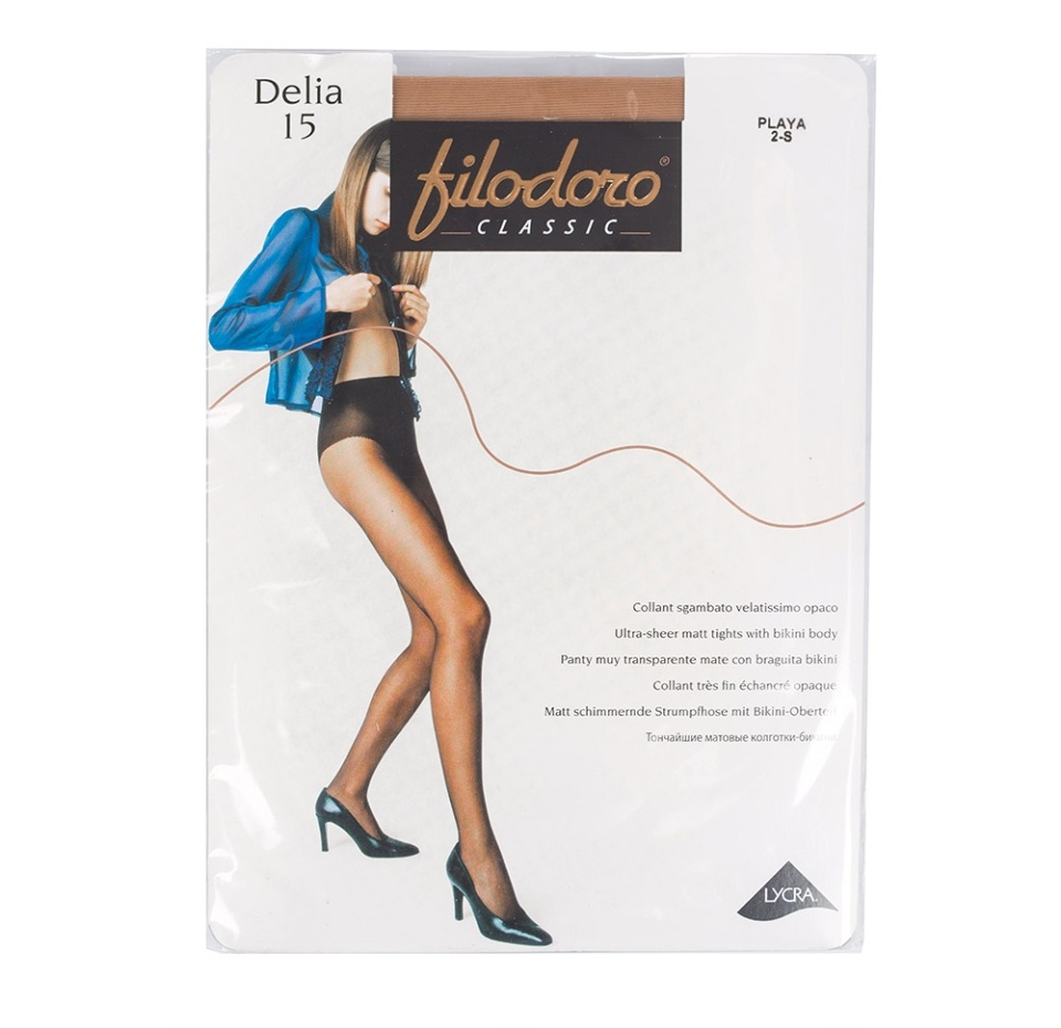 

Колготки Filodoro Classic Delia женские playa 15 den размер 2