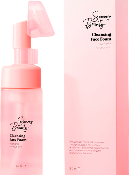 Пенка для умывания Sammy Beauty Cleansing Face Foam очищающая