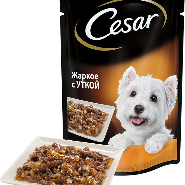 Корм для собак Cesar Жаркое с уткой
