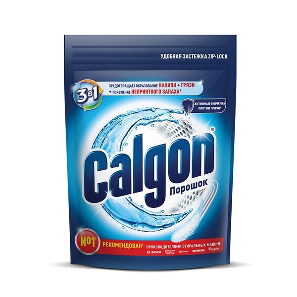 Средство 3 в 1 для смягчения воды и предотвращения образования накипи, Calgon
