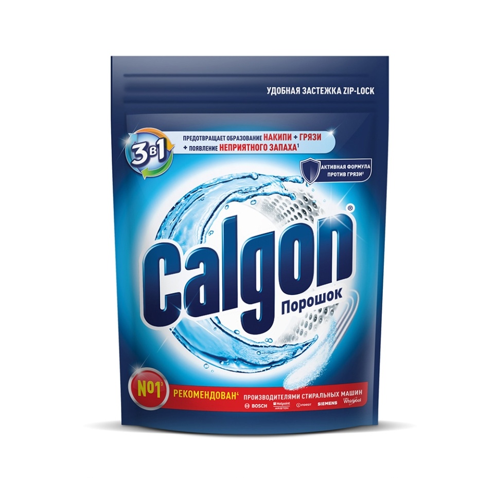 

Порошок Calgon 3в1 для смягчения воды и предотвращения образования накипи 400 г