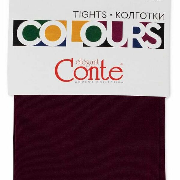 Колготки Conte elegant Colours marsala 80, размер 2