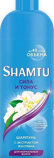 Шампунь для волос Shamtu Сила и тонус с экстрактом жасмина 500мл