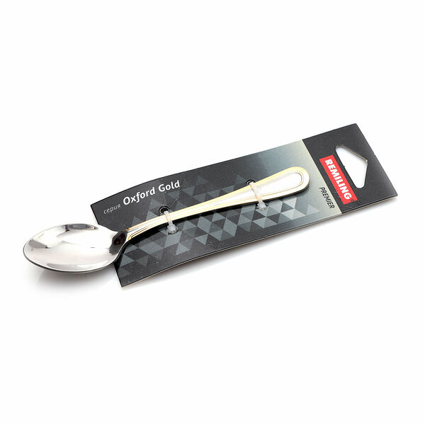 Ложка чайная Oxford Gold (Оксфорд Голд) TM RemiLing (РемиЛинг)