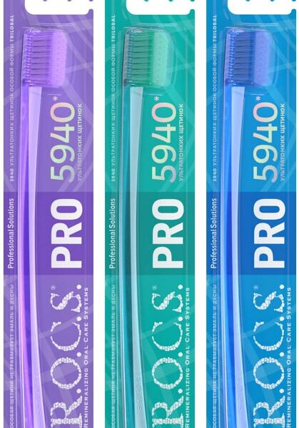 Зубная щетка R.O.C.S. PRO мягкая в ассортименте