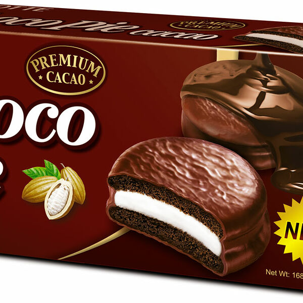Пирожное «Какао в шоколадной глазури»,  Choco-Pie