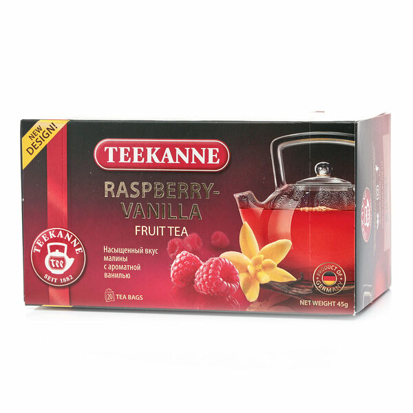 Напиток чайный с ароматом малины и ванили ТМ Teekanne (Тиканне), 20 шт
