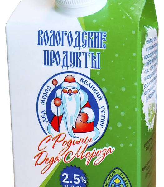 Кефир Вологодские продукты Устюгмолоко 2,5%