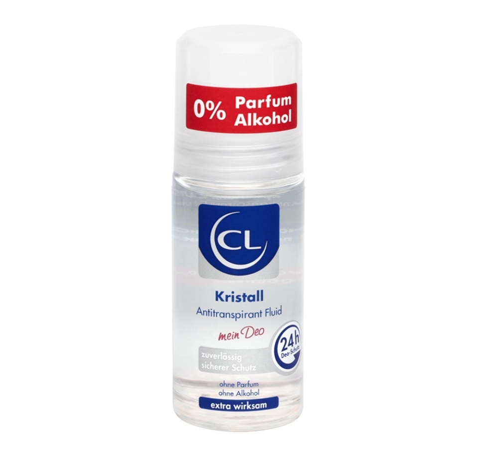

Дезодорант-антиперспирант CL Kristal шариковый 50 мл