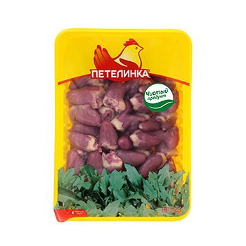 Сердце цыплят-бройлеров Петелинка охлаждённое, 500г