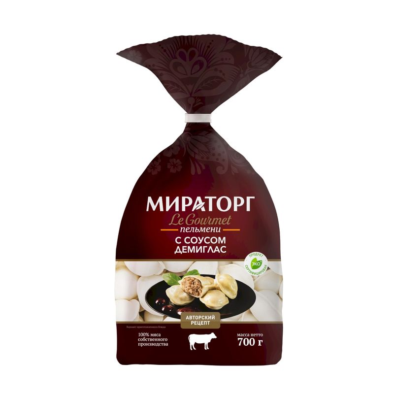 

Пельмени говяжьи Le Gourmet с соусом демиглас 700 г