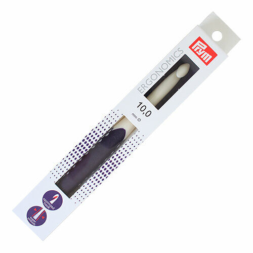218492 Крючок для вязания Ergonomics 10мм/18см Prym