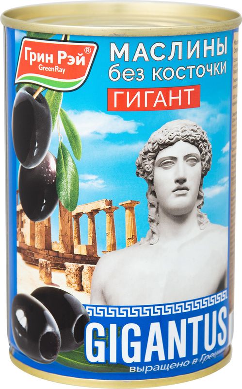 

Маслины Green Ray Гигант без косточки 425 г