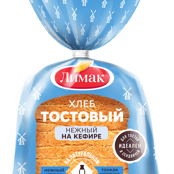 Хлеб Лимак тостовый в нарезке