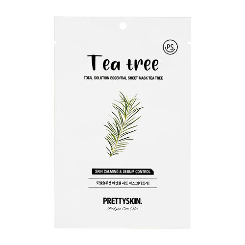 Маска для лица `PRETTY SKIN` с экстрактом чайного дерева (восстанавливающая) 23 г