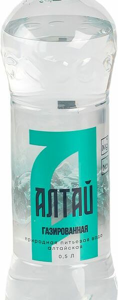 Вода Алтай газированная 0.5л
