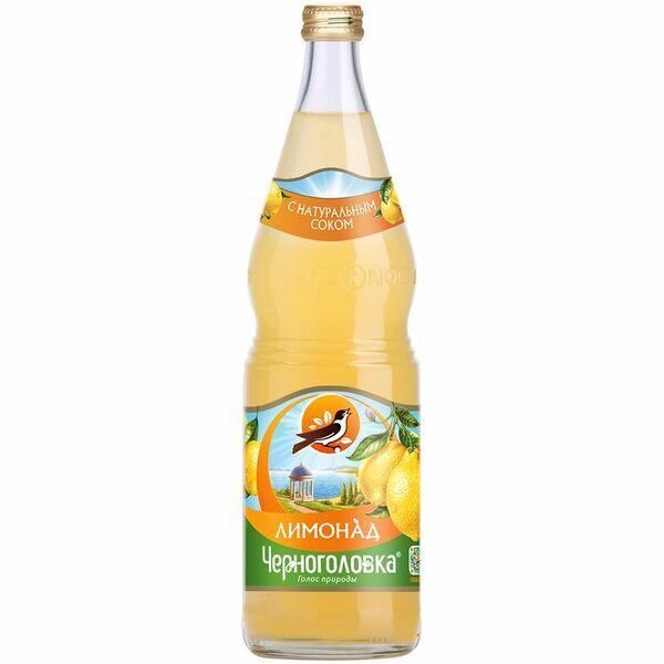 Напиток безалкогольный Черноголовка Лимонад, 1л