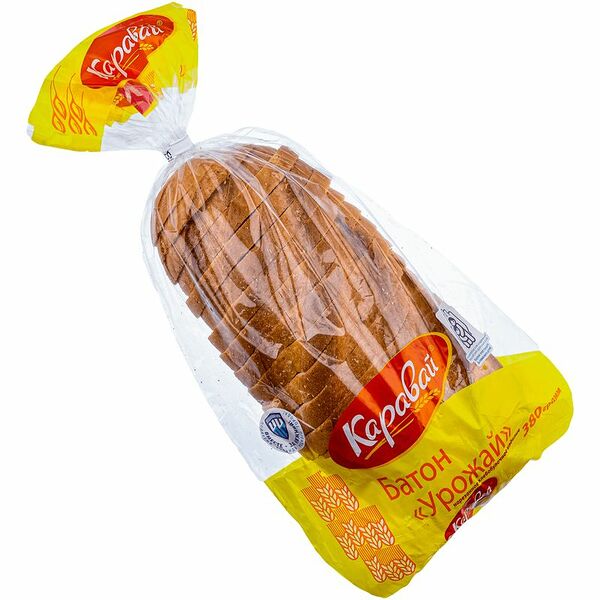 Хлеб Каравай Урожай пшеничный, в нарезке