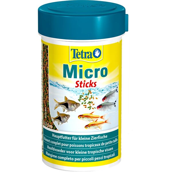 Корм для мелких видов рыб Tetra Micro Sticks
