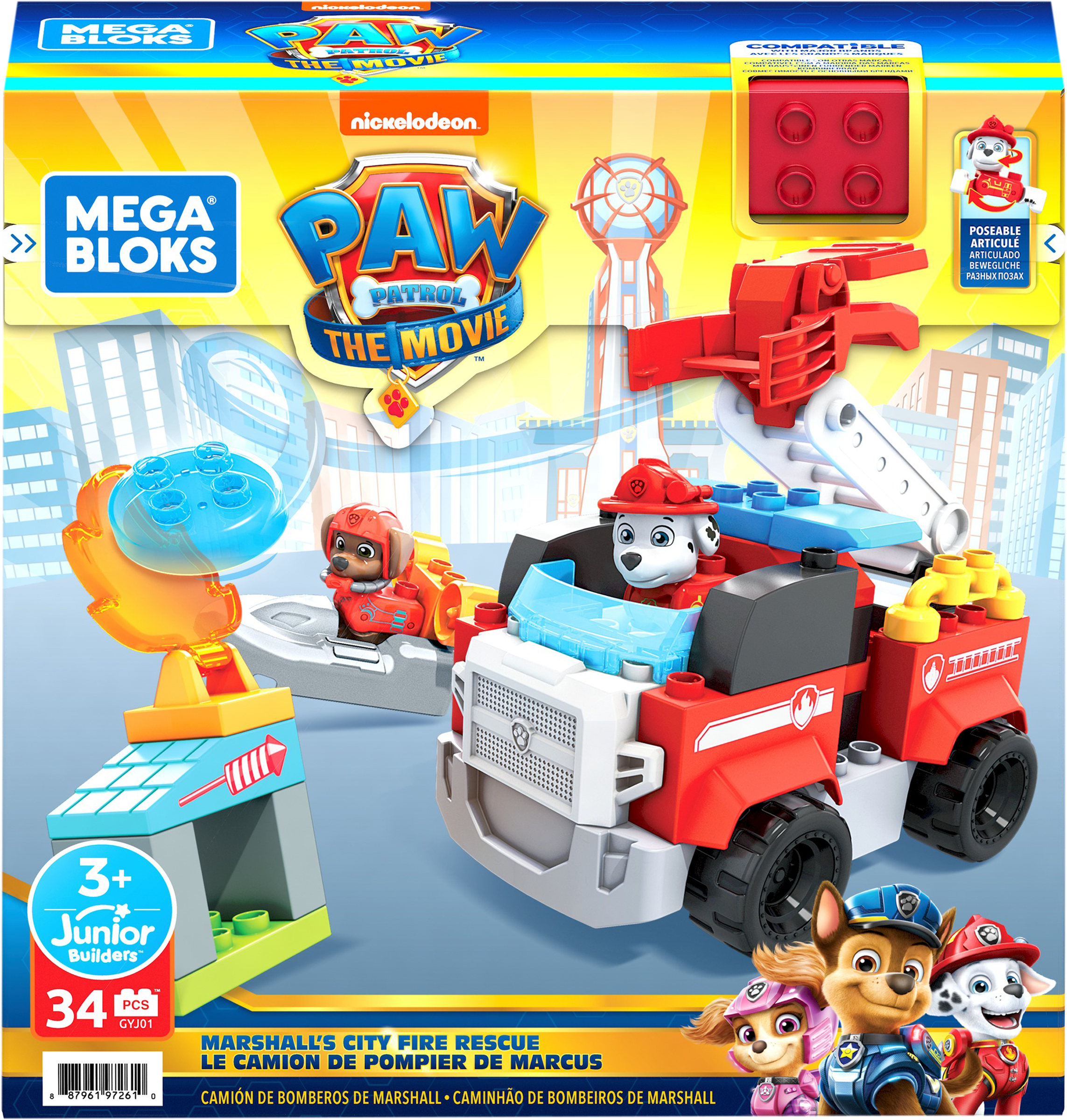

Игрушка MEGA BLOKS Маршал приходит на помощь Арт. GYJ01