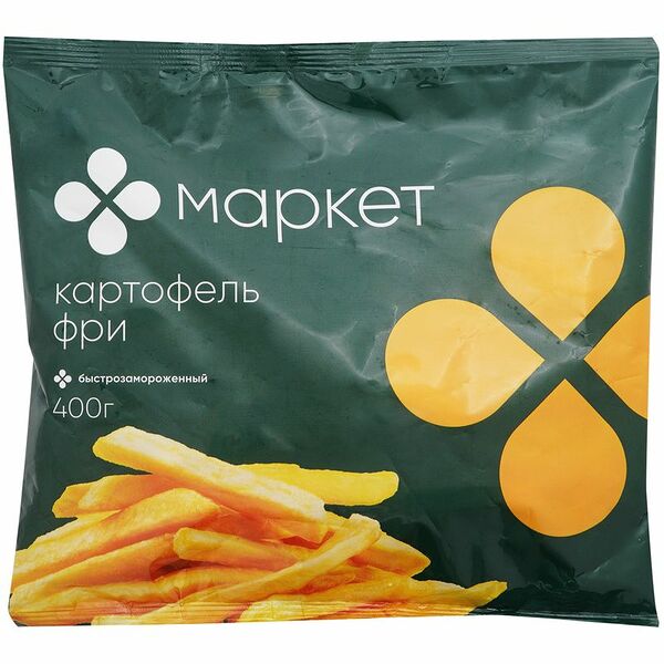 Картофель фри быстрозамороженный Маркет Перекрёсток 400 г
