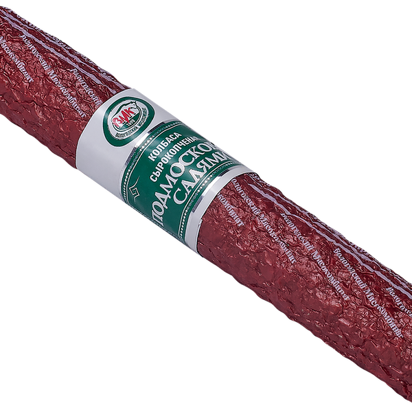 Салями МК ВОЛОГОДСКИЙ подмосковная сырокопченая категория Б вес до 900 г