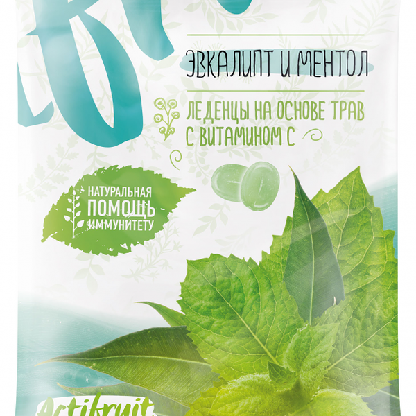 Леденцы на основе трав с Витамином С 