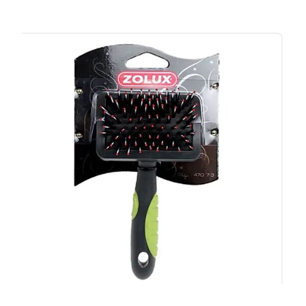 Zolux Щетка-пуходерка пластиковая малая, S 14,5 x 7,8 см