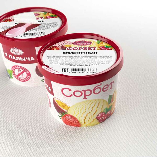 Сорбет Клубничный 160 г