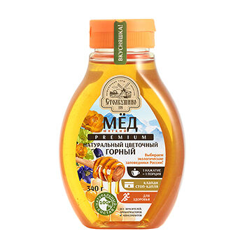Мед натуральный Столбушино горный цветочный 