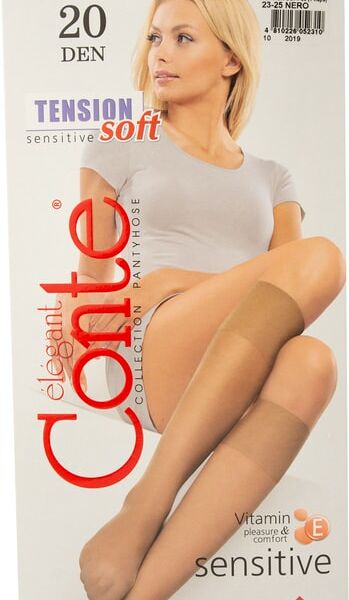 Гольфы Conte Elegant Tension Soft 20 Nero р.36-39