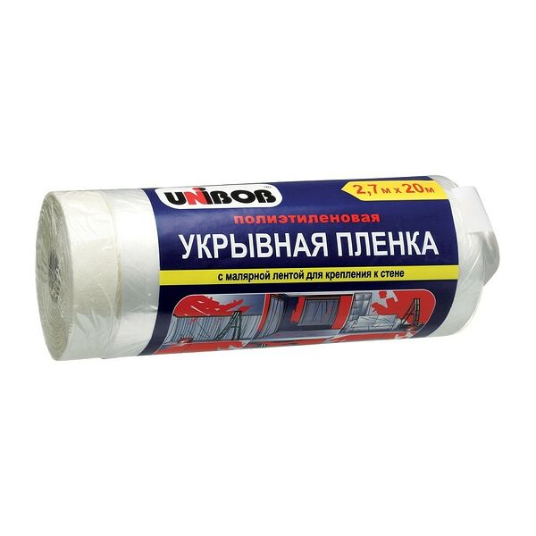 Пленка для ремонта с клейкой лентой UNIBOB, 2,7х20м