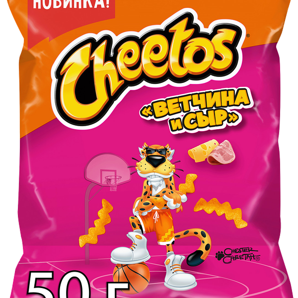 Снеки кукурузные Cheetos Ветчина и сыр