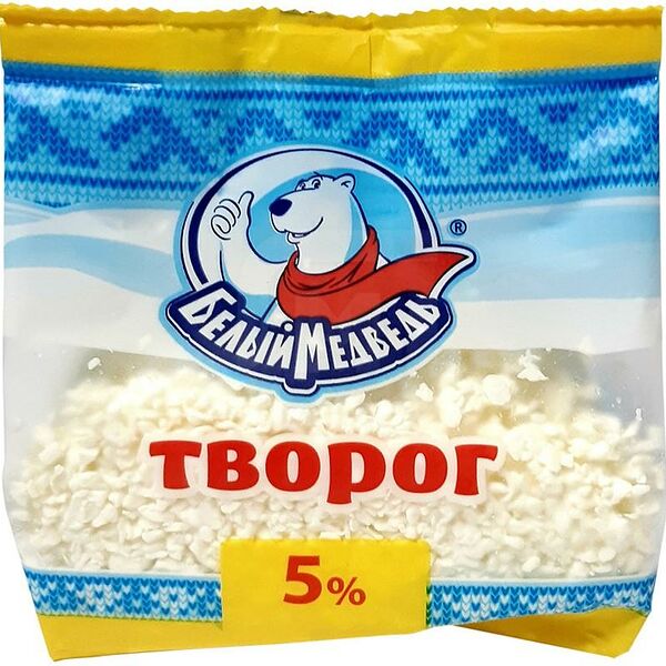 Творог Белый Медведь 5% 250г