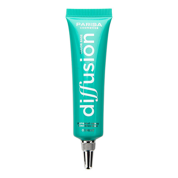 База под тени для век `PARISA` DIFFUSION COLOR BASE пигментированные тон 03 мятная