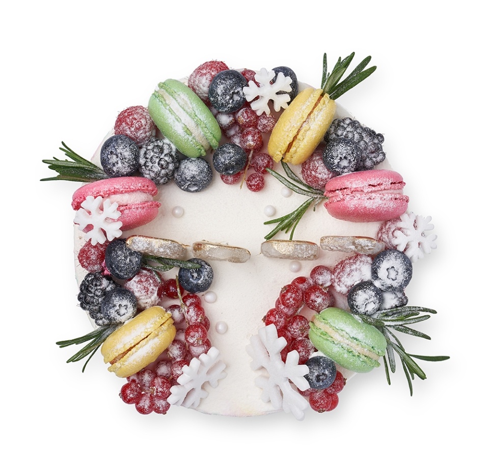 

Торт Новогодний Ягодный от шеф-кондитера АВ 1790 г